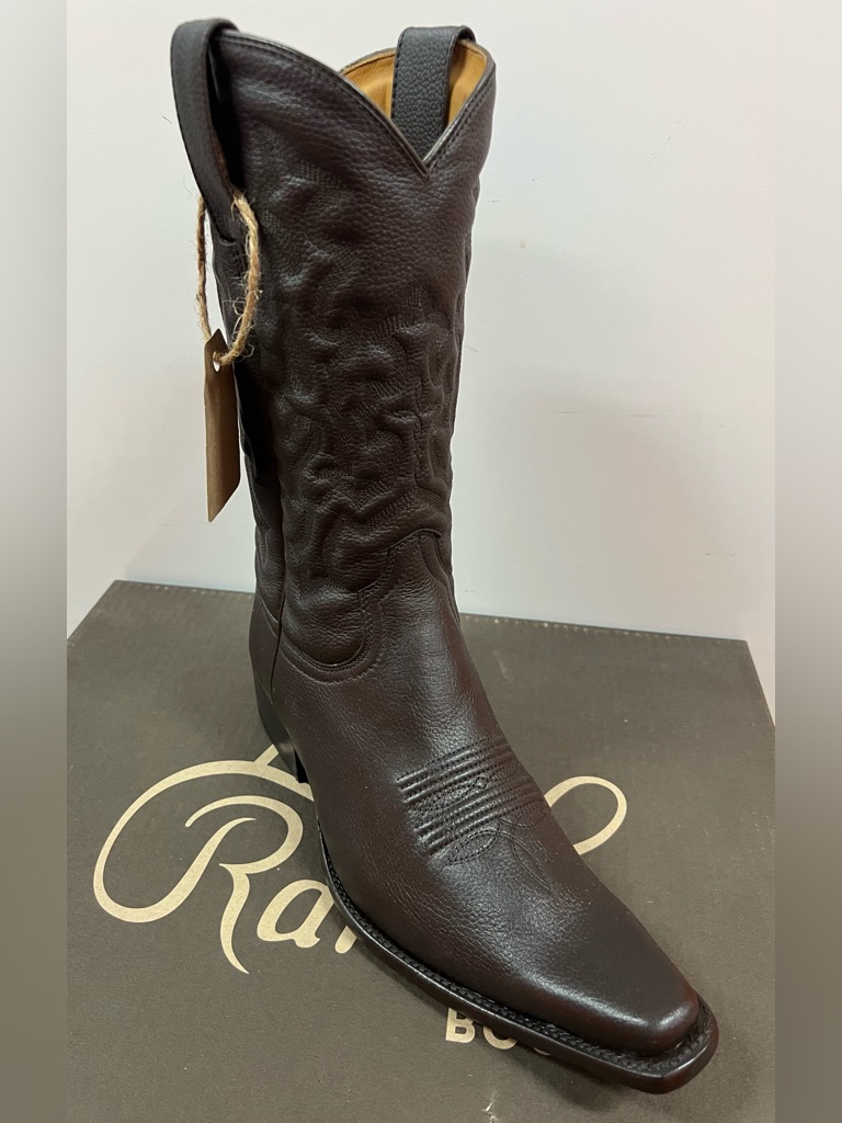 Rancho Cowboy Boot Dark Brown Mr8